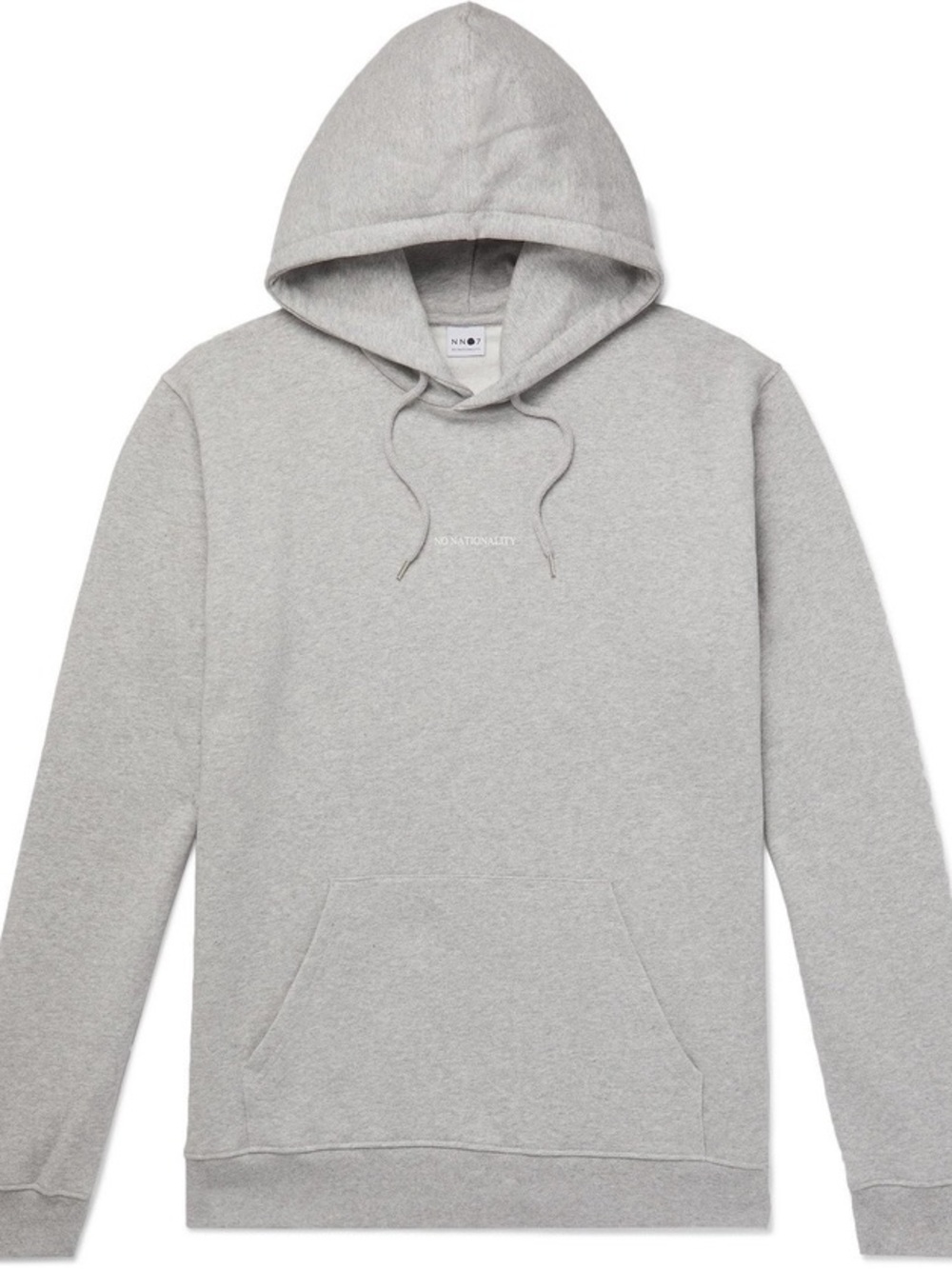 NWOT NN07 No Nationality Barrow Hoodie Grey Medium Pullover 100% Cotton